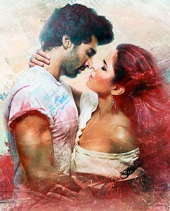 Aditya Kapur and Katrina Kaif in Fitoor