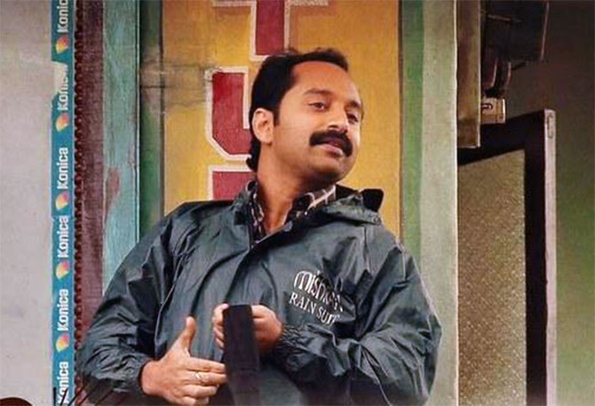 Fahadh Faasil in Maheshinte Prathikaram.