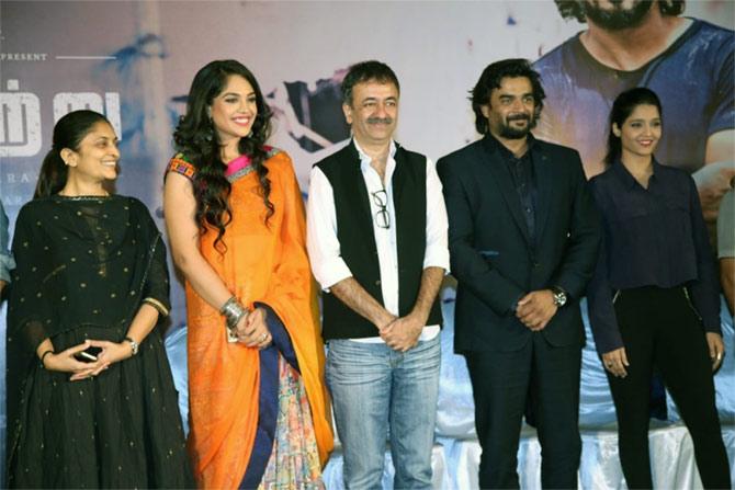 Ritika Sinhg, Rajkumar Hirani, Madhavan