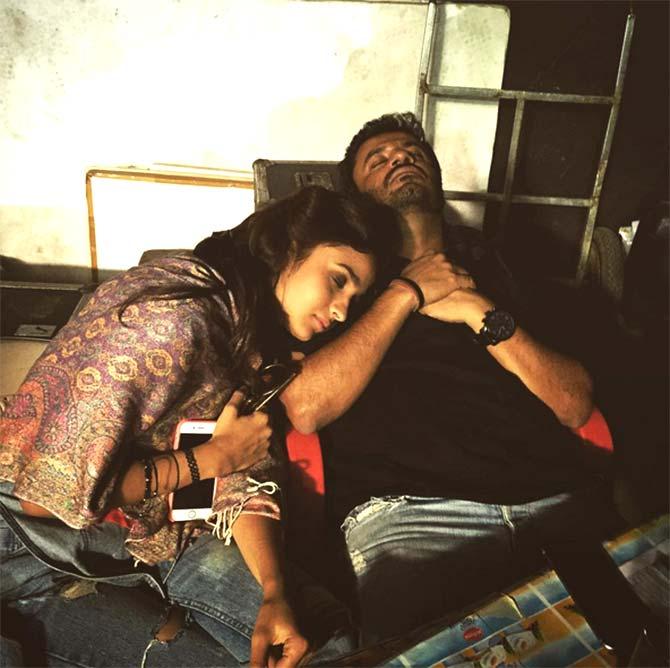 Alia Bhatt and Vikas Bahl