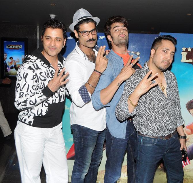 Mika Singh, Ganesh Hegde, Sikandar Kher, Manish