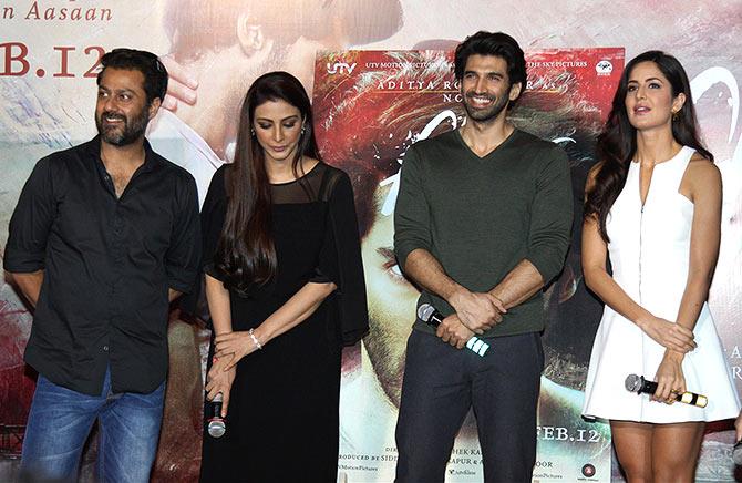 Abhishek Kapoor, Tabu, Aditya Roy Kapur and Katrina Kaif