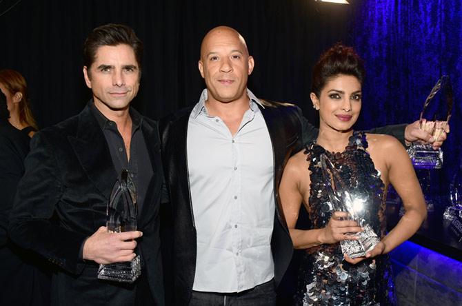 John Stamos, Vin Diesel and Priyanka Chopra