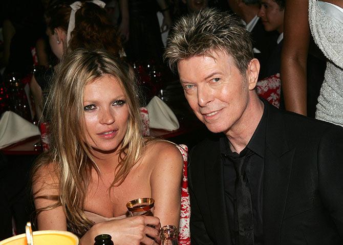 Kate Moss, David Bowie