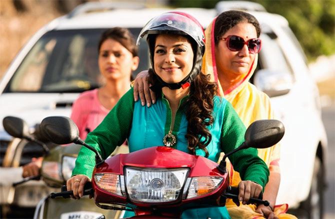 Juhi Chawla and Shabana Azmi