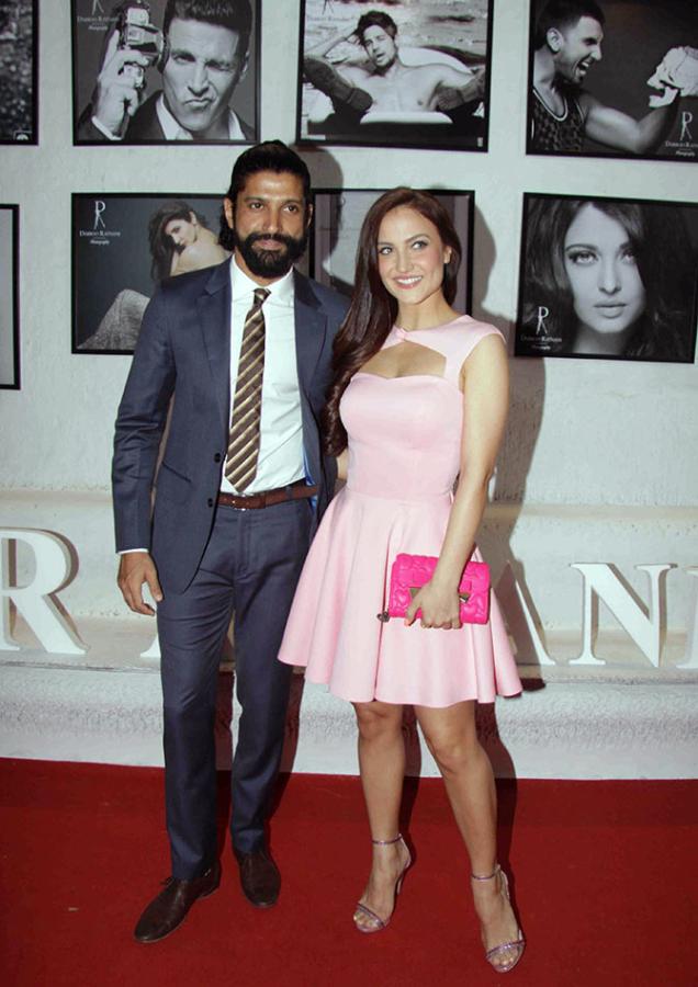 Farhan Akhtar and Elli Avram