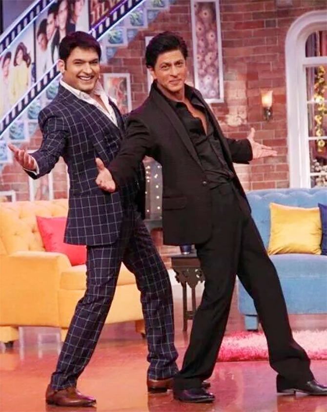 Kapil Sharma and Shah Rukh Khan