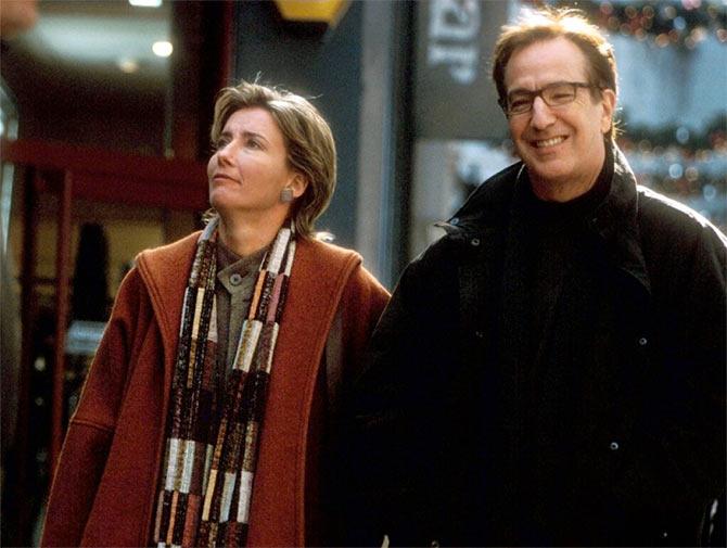 Emma Thompson and Alan Rickman