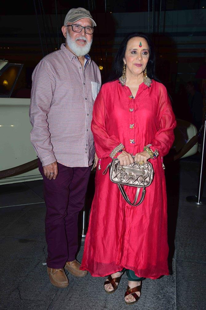 PIX: Kabir Bedi's 70th birthday bash! - Rediff.com Movies