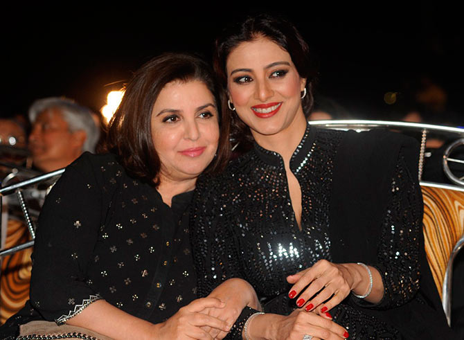 Farah Khan and Tabu