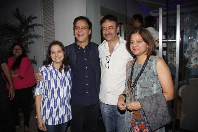 Anupama Chopra, Vidhu Vinod Chopra, Rajkumar Hirani, Manjeet Hirani