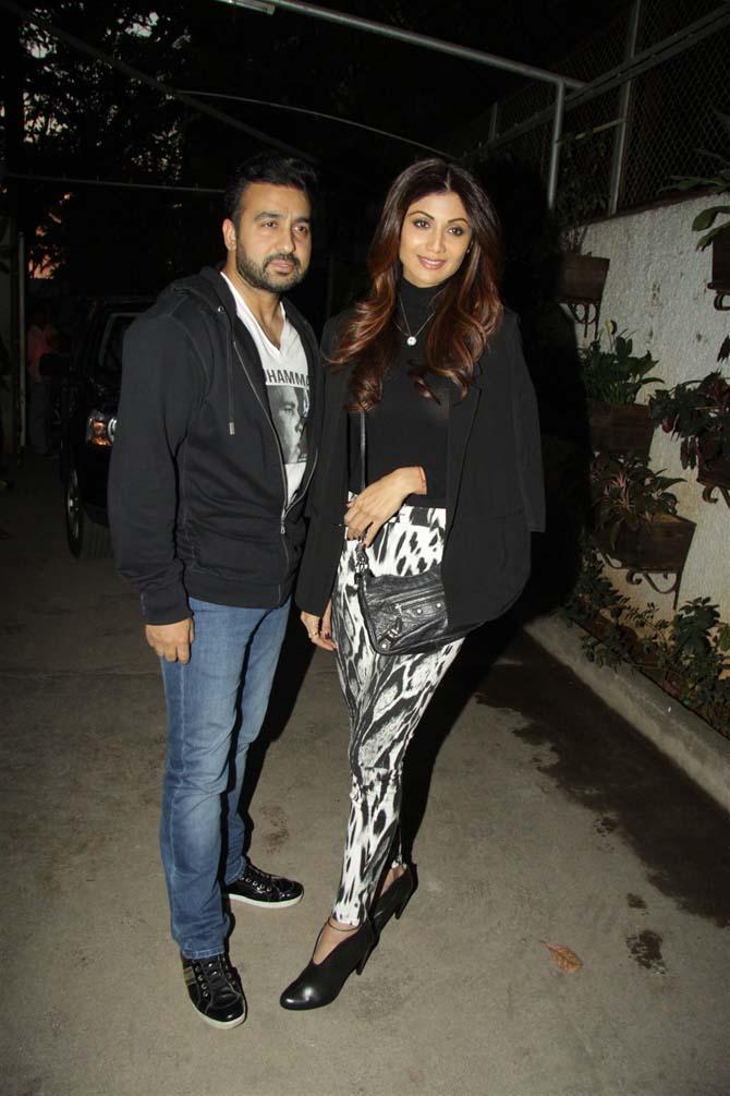 Raj Kundra and Shilpa Shetty Kundra