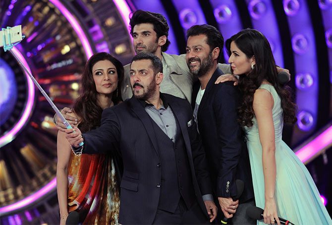 Fitoor cast with Salman Khan