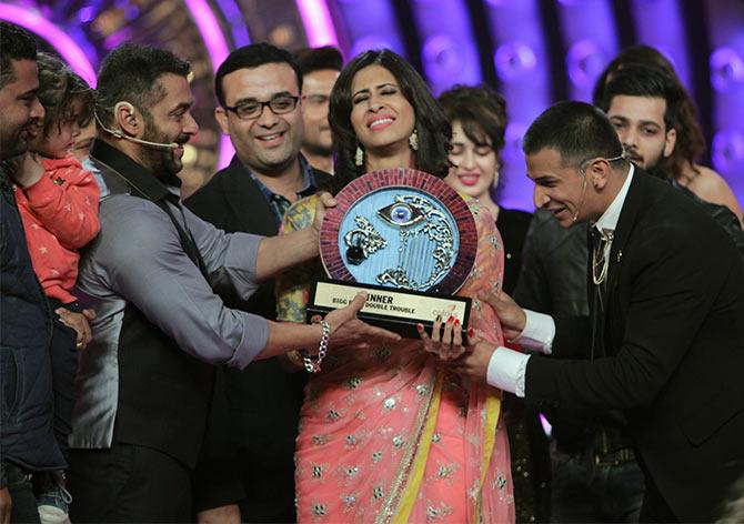 Salman Khan, Kishwar Merchant and Prince Narula