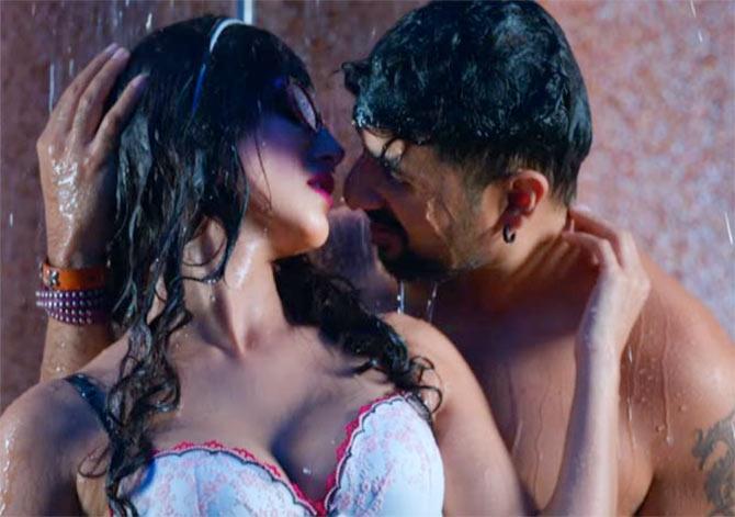 Vir Das and Sunny Leone