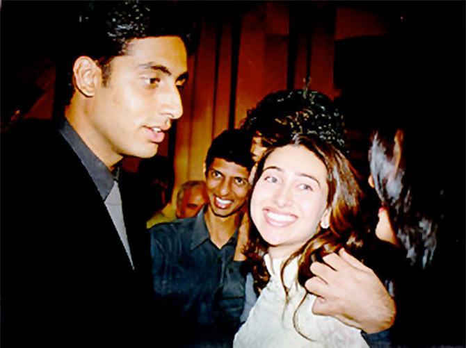 Abhishek Bachchan and Karisma Kapoor