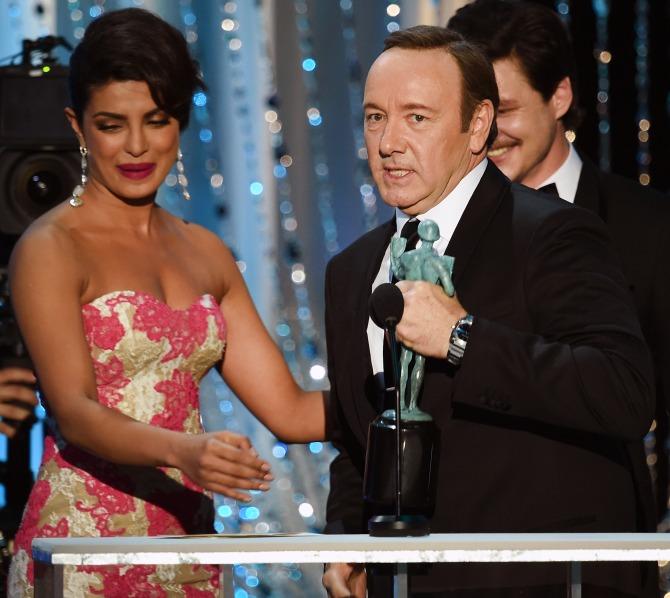 Priyanka Chopra, Kevin Spacey