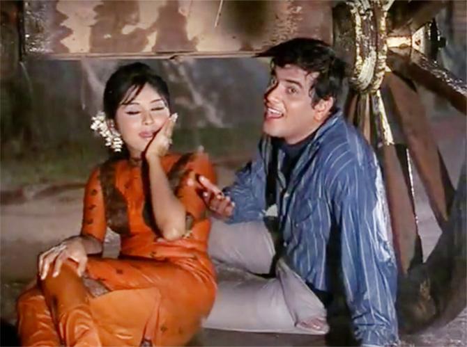 Jeetendra and Leena Chandarvarkar