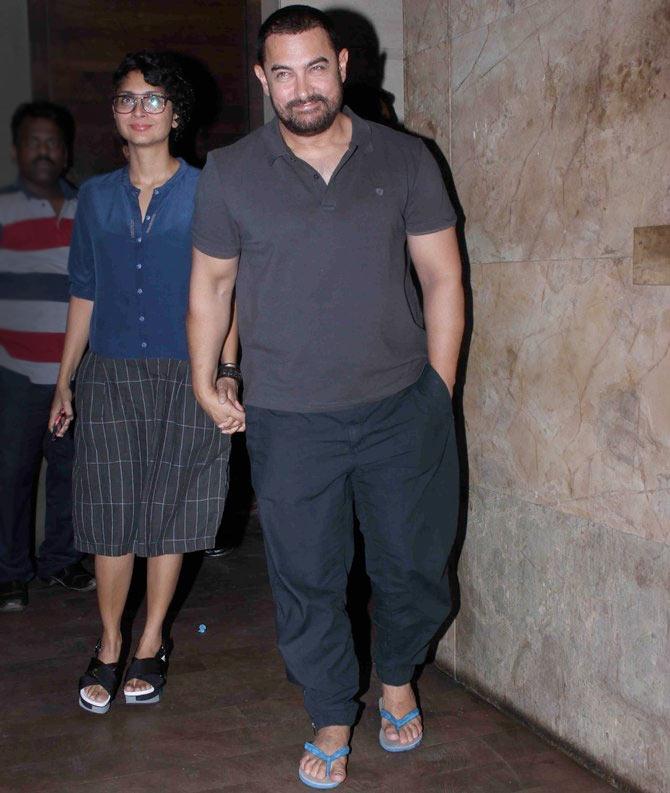 Kiran Rao and Aamir Khan