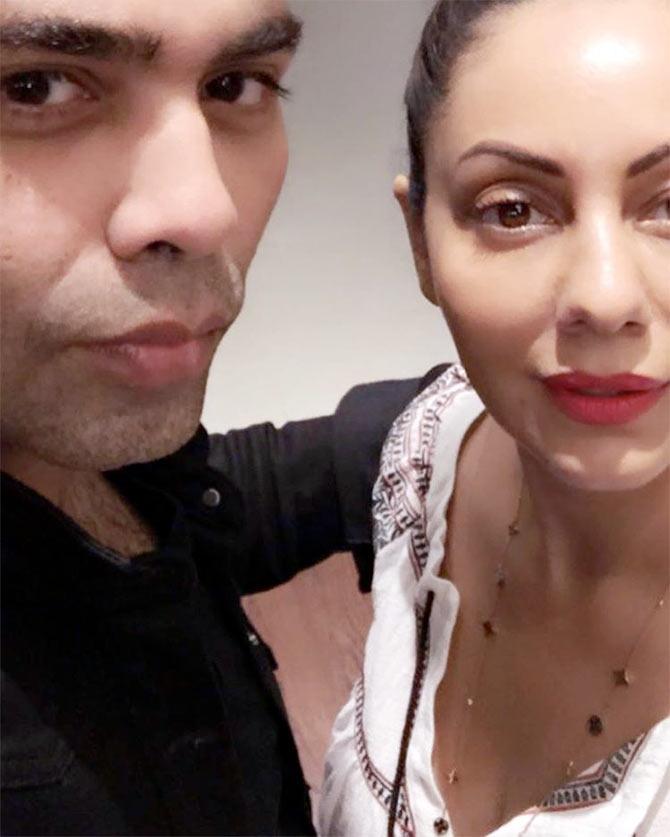 Gauri Khan, Karan Johar