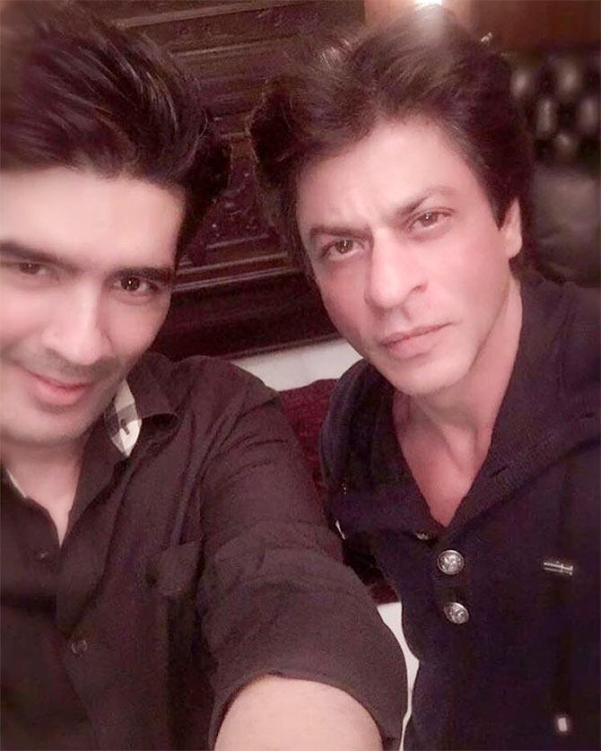 Manish Malhotra, Shah Rukh Khan