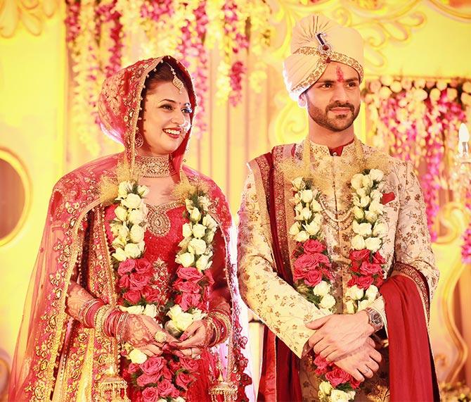 PHOTOS: Inside Divyanka-Vivek's wedding! - Rediff.com Movies