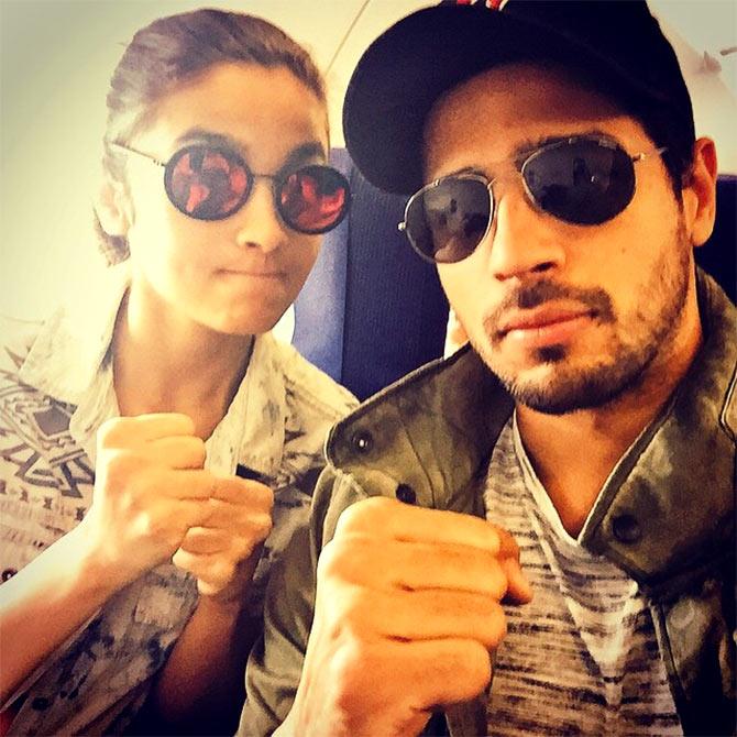 Sidharth Malhotra and Alia Bhatt