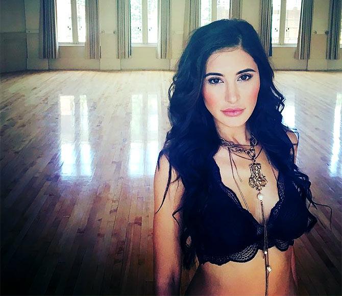 670px x 580px - Nargis Fakhri shoots in Utah - Rediff.com