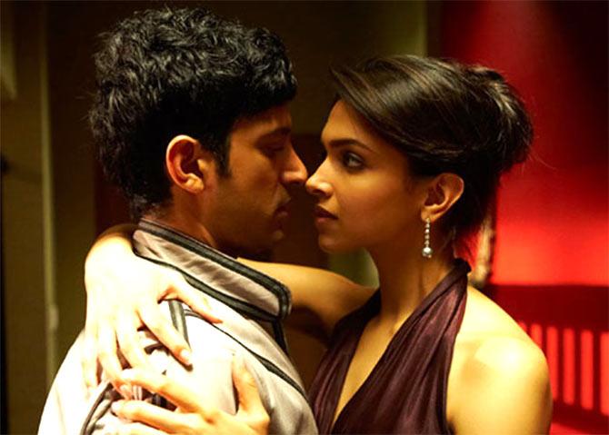 Farhan Akhtar and Deepika Padukone