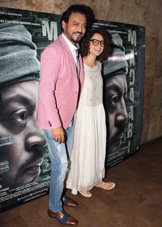 Irrfan Khan and Kangana Ranaut