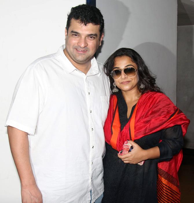 Vidya Balan and Siddharth Roy Kapur