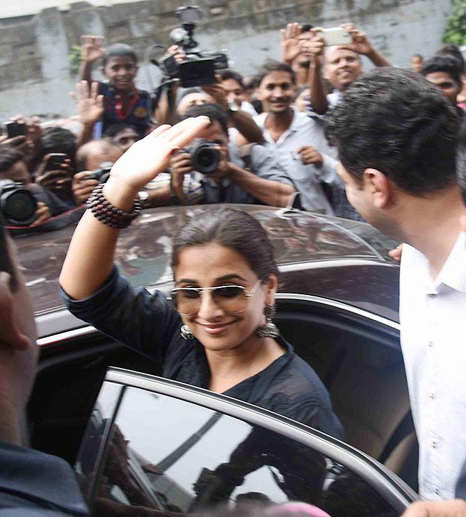 Vidya Balan and Siddharth Roy Kapur