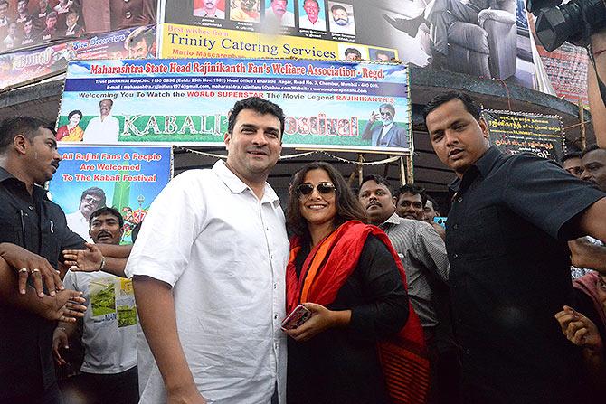 Vidya Balan and Siddharth Roy Kapur