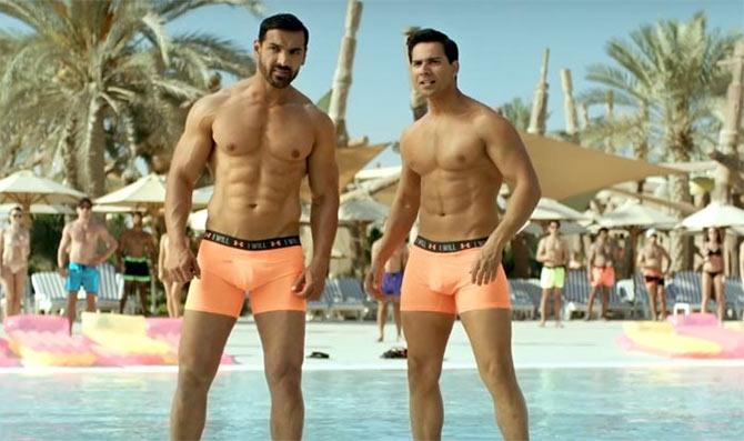 John Abraham and Varun Dhawan