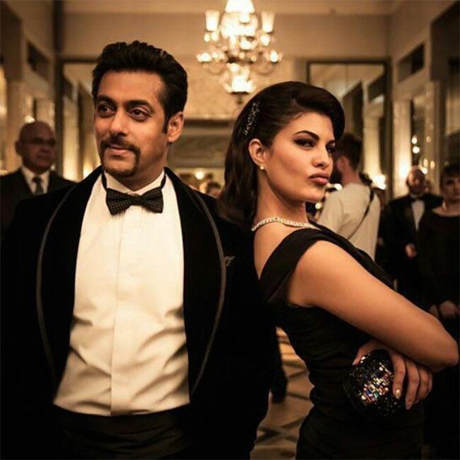 Salman Khan and Jacqueline Fernandez