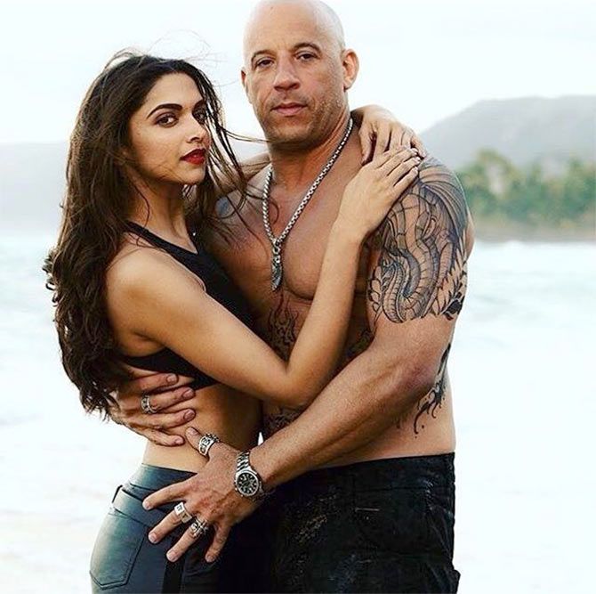 Deepika Padukone, Vin Diesel