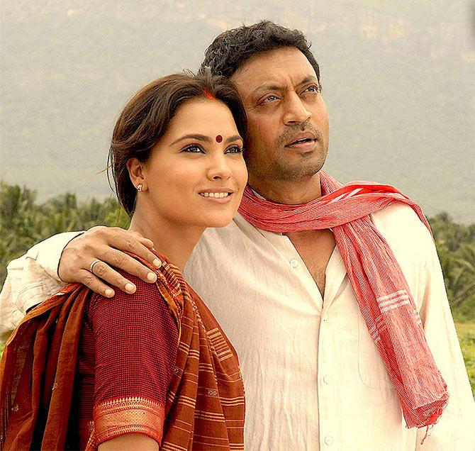 Lara Dutta and Irrfan Khan