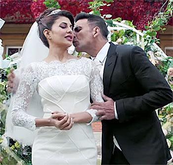 Jacqueline Fernandez and Akshay Kumar