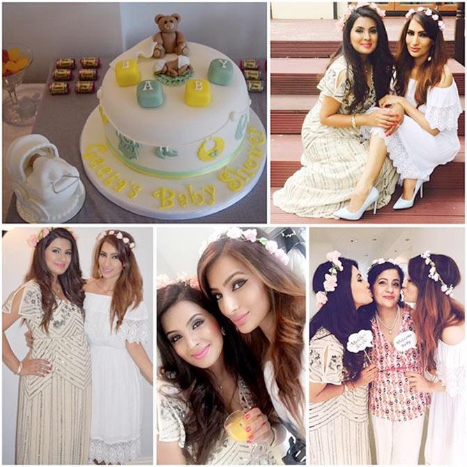 Geeta Basra with her girl gang