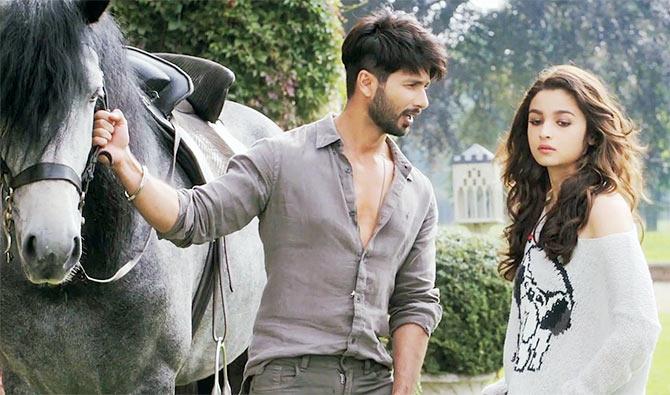 Shahid Kapoor and Alia Bhatt