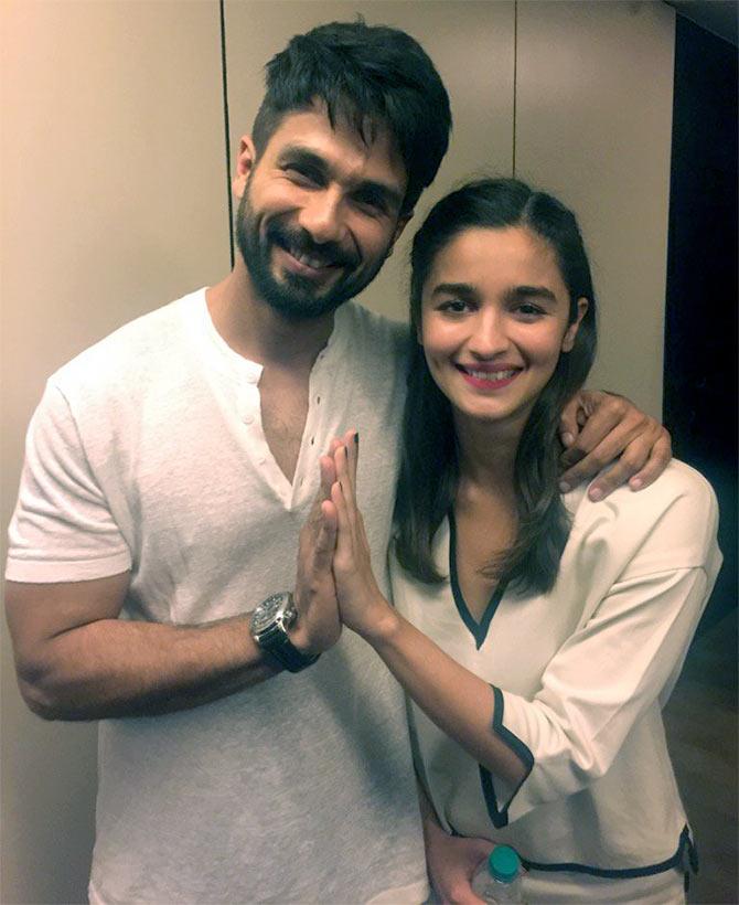 Shahid and Alia