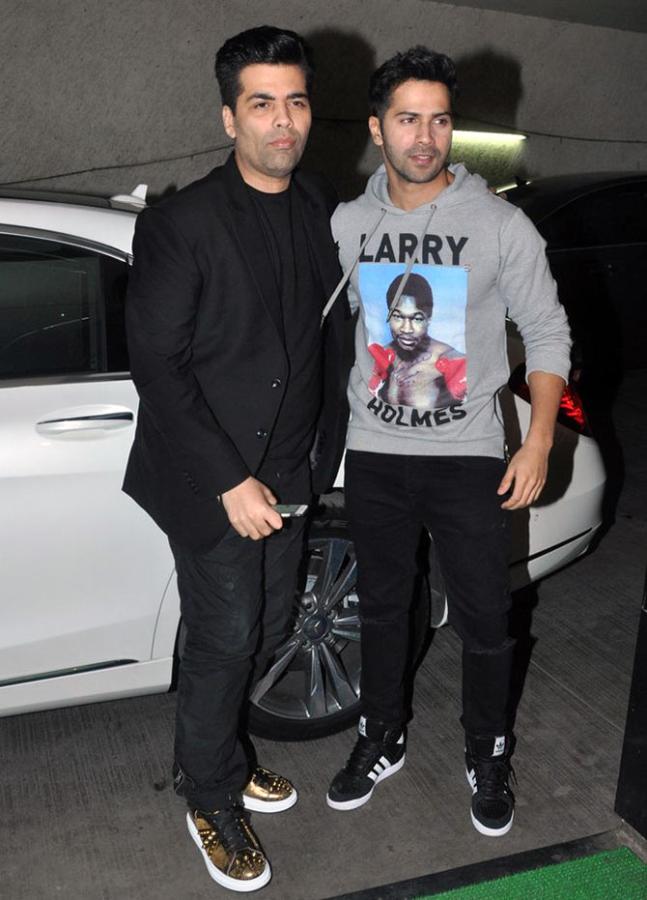 Karan Johar, Varun Dhawan