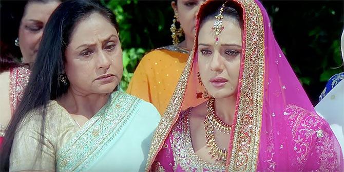 Jaya Bachchan and Preity Zinta