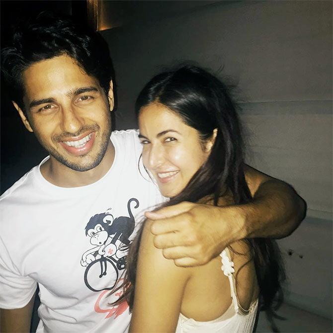 Sidharth Malhotra and Katrina Kaif