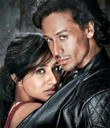 Shraddha Kapoor and Tiger Shroff in Baaghi