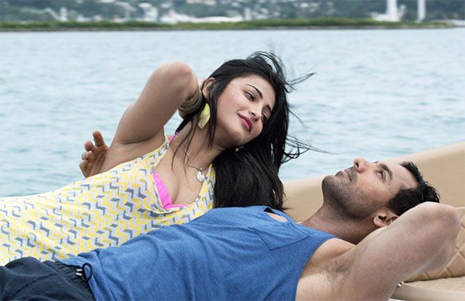 Shruti Haasan and John Abraham