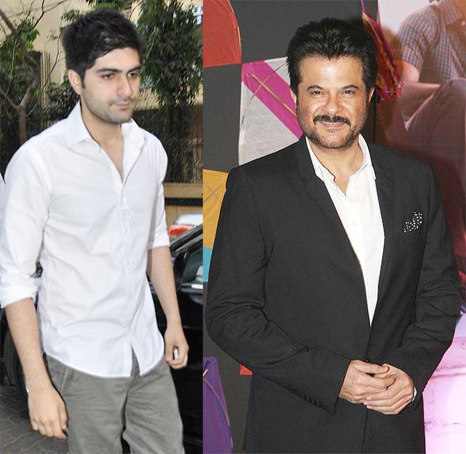 Harshvardhan Kapoor and Anil Kapoor