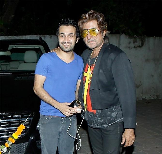 Sidhanth and Shakti Kapoor