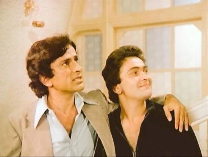 Rishi Kapoor, Shashi Kapoor