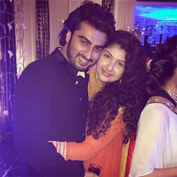 Arjun Kapoor and Anshula Kapoor 